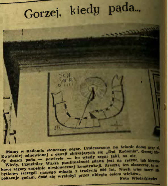 Gorzej, kiedy pada