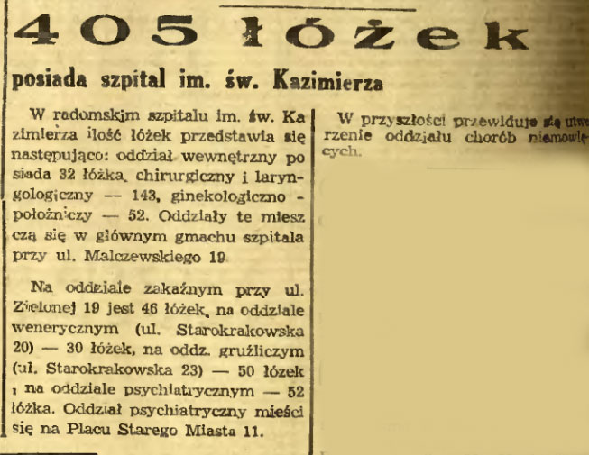 Szpital im św. Kazimierza