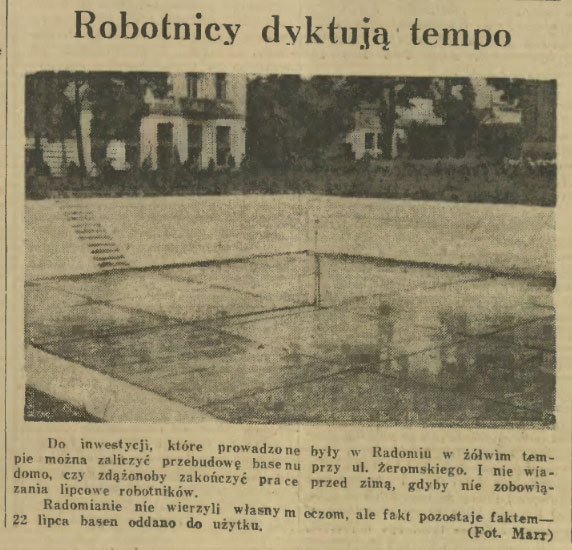 Robotnicy dyktują tempo