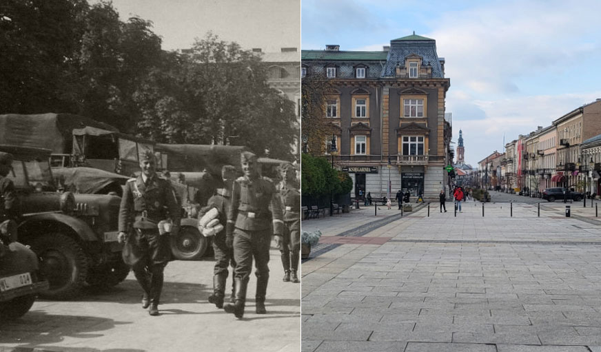 Plac Konstytucji w czasie okupacji