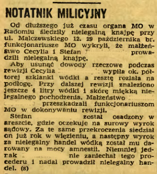 Notatnik milicyjny