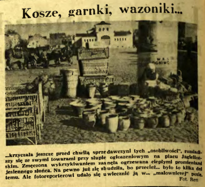 Kosze, garnki, wazoniki...