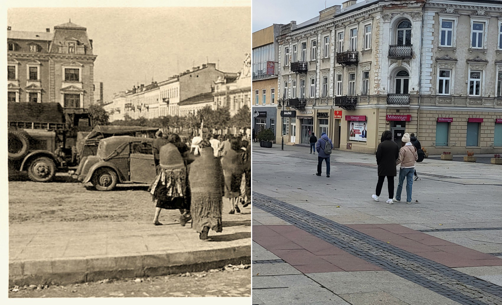 Róg Focha i Żeromskiego