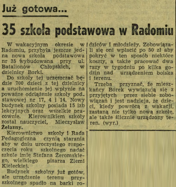 35 szkoła podstawowa w Radomiu