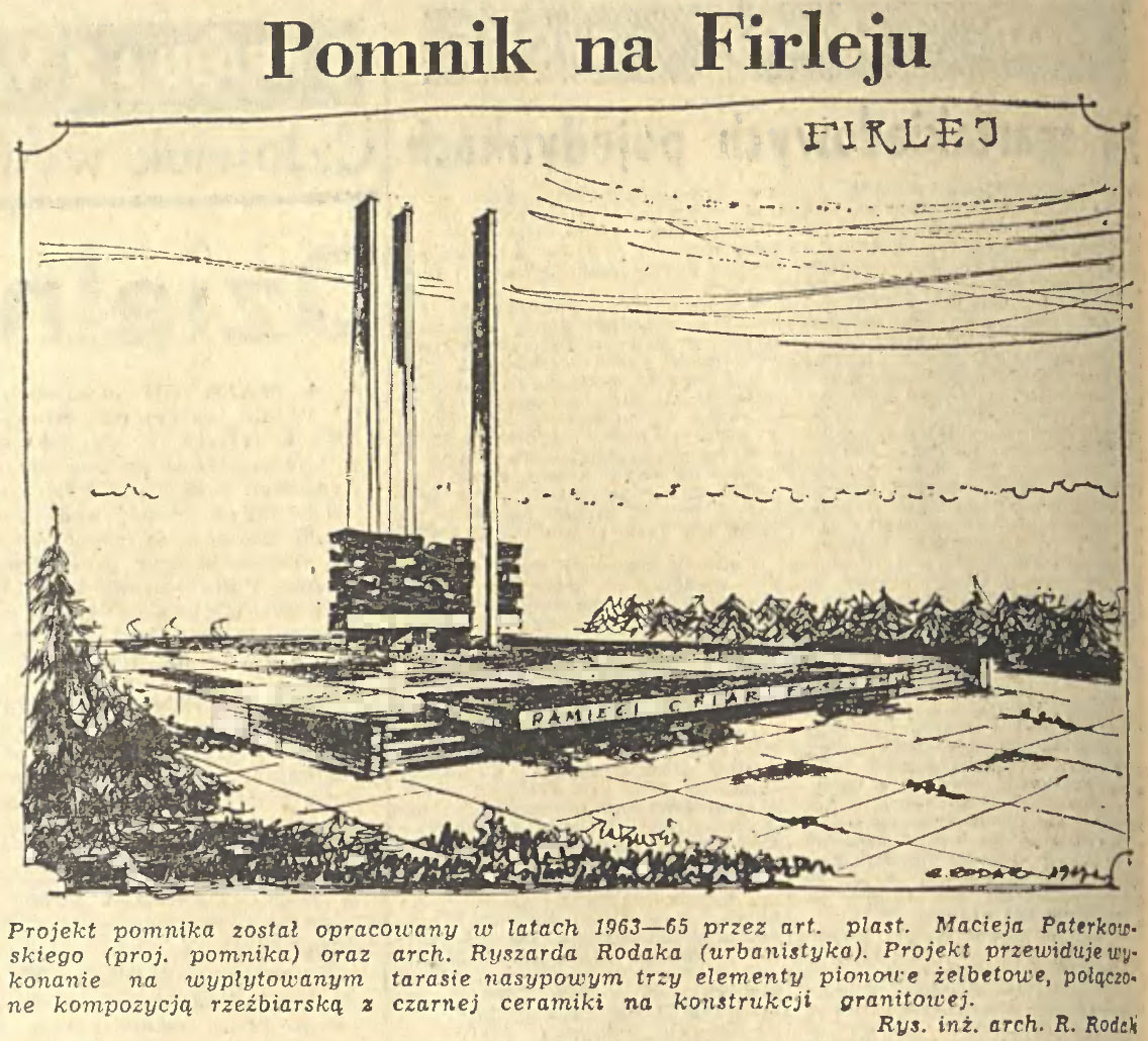 Pomnik na Firleju