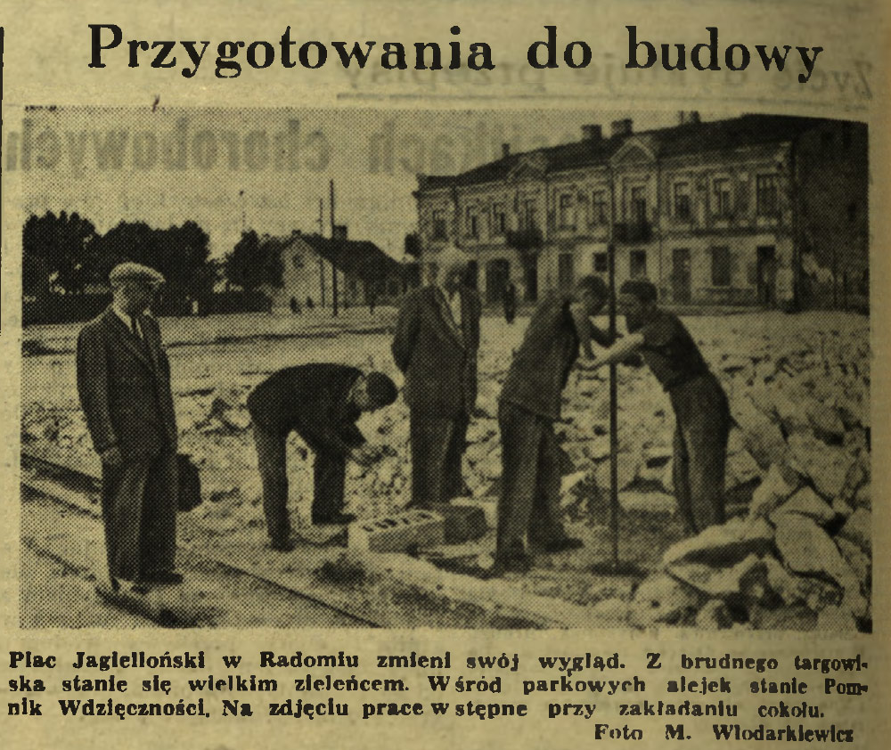 Przygotowania do budowy