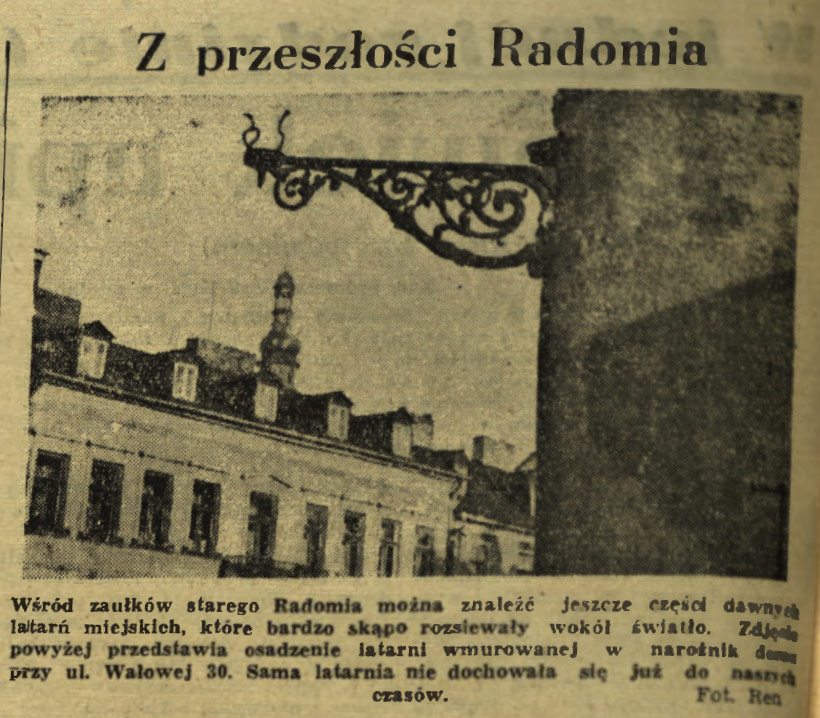 Z przeszłości Radomia