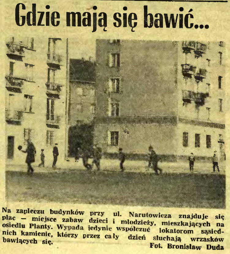 Gdzie mają się bawić...