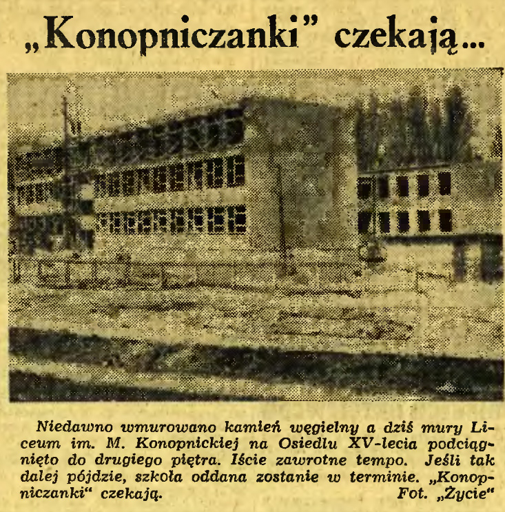 "Konopniczanki" czekają…