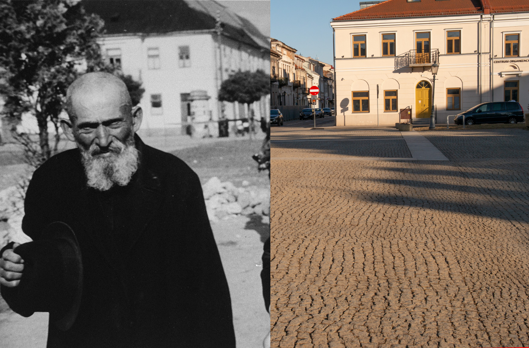 Rynek w Radomiu - widok w kierunku ulicy Rwańskiej