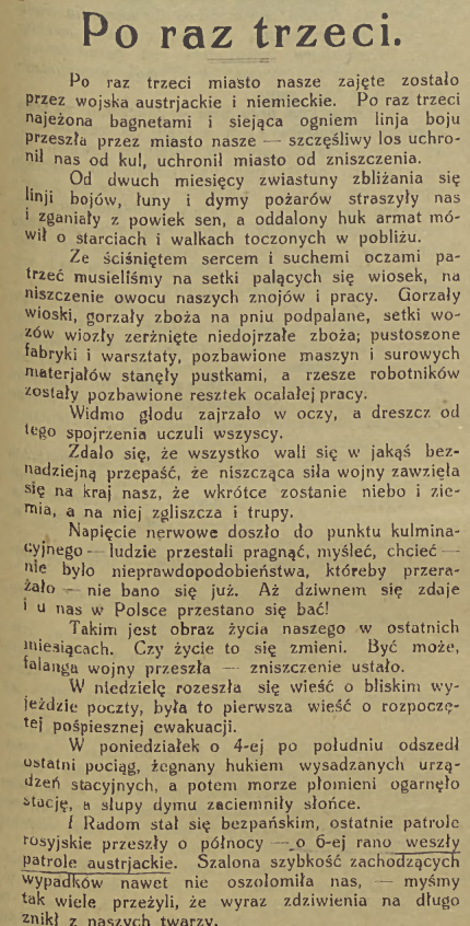 Po raz trzeci