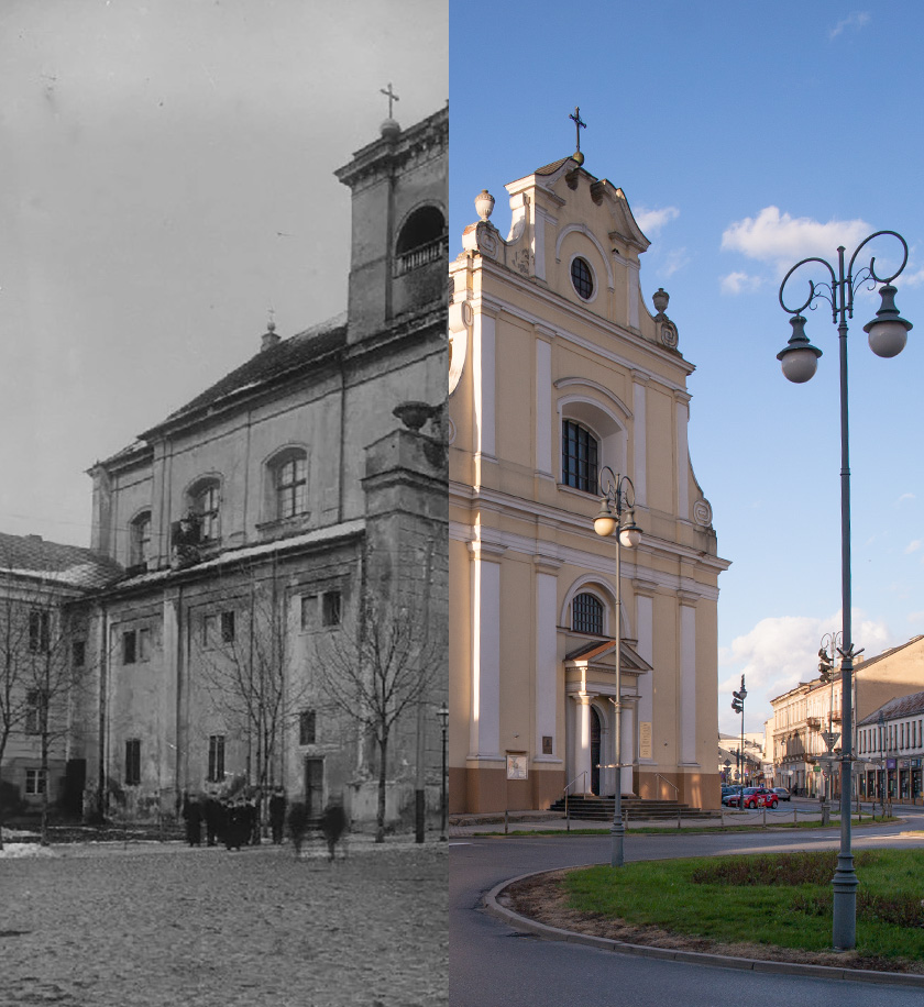 Kościół Trójcy Świętej przed przebudową