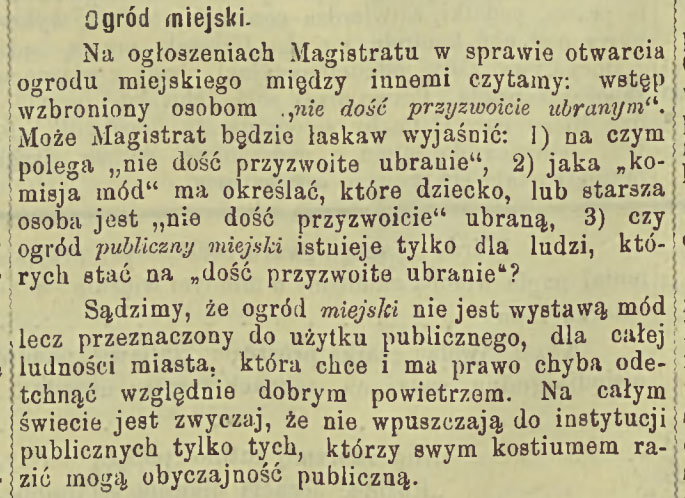 Ogród miejski