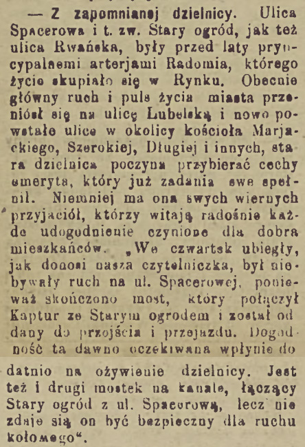 Z zapomnianej dzielnicy