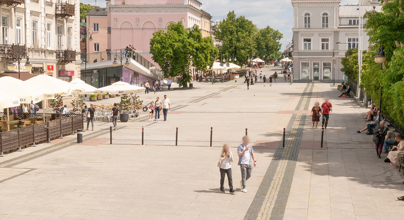 Plac Konstytucji w Radomiu 2026r.