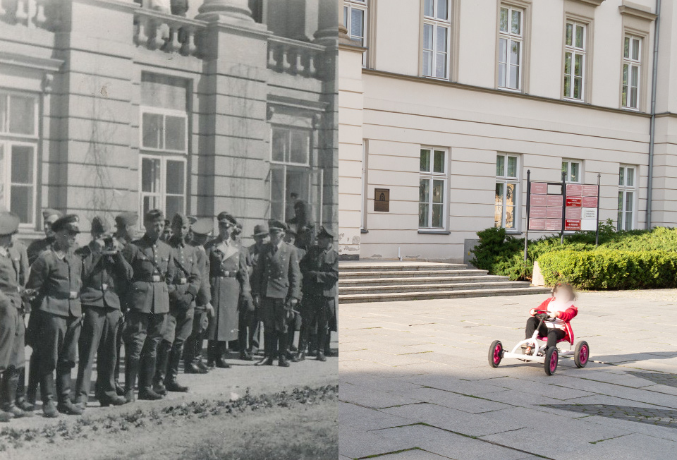 Władze dystryktu radomskiego w oczekiwaniu na przybycie Gubernatora H. Franka