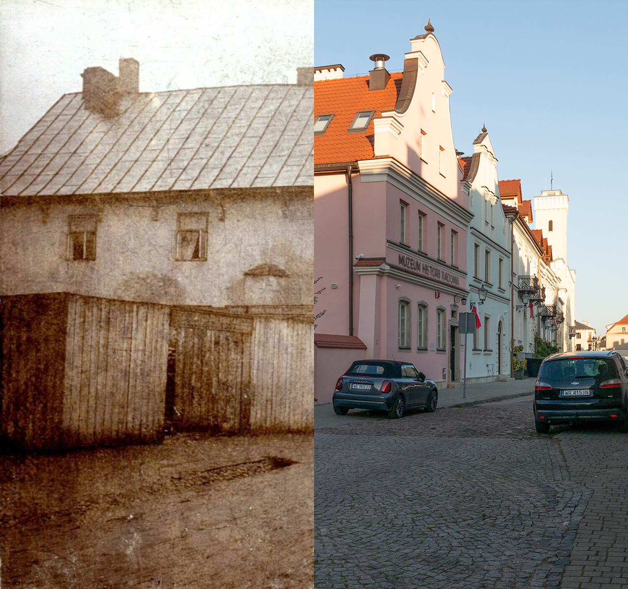 Ulica Szpitalna - kiedyś i dziś