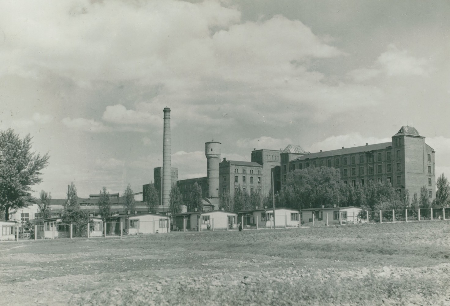 Zabudowania przemysłowe przy ul. Fabrycznej w Radomiu 1940-45